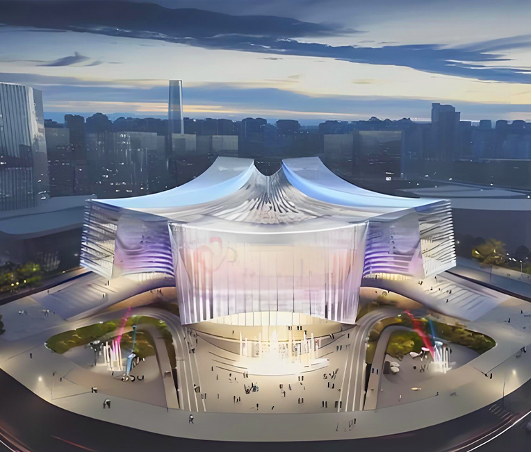 武汉广电全媒体中心项目钢结构一标段工程